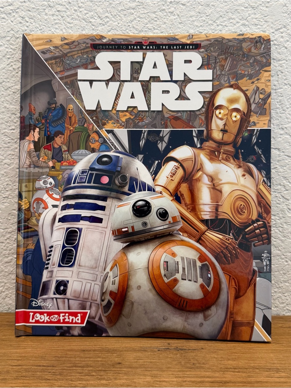 Star Wars Look and Find Book — White, Blue, Gold, Orange